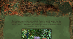 Desktop Screenshot of letempsdespeaux.com